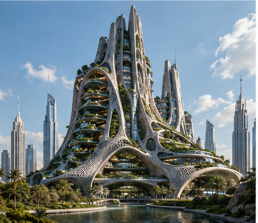 Termite biomimetic arcology concept