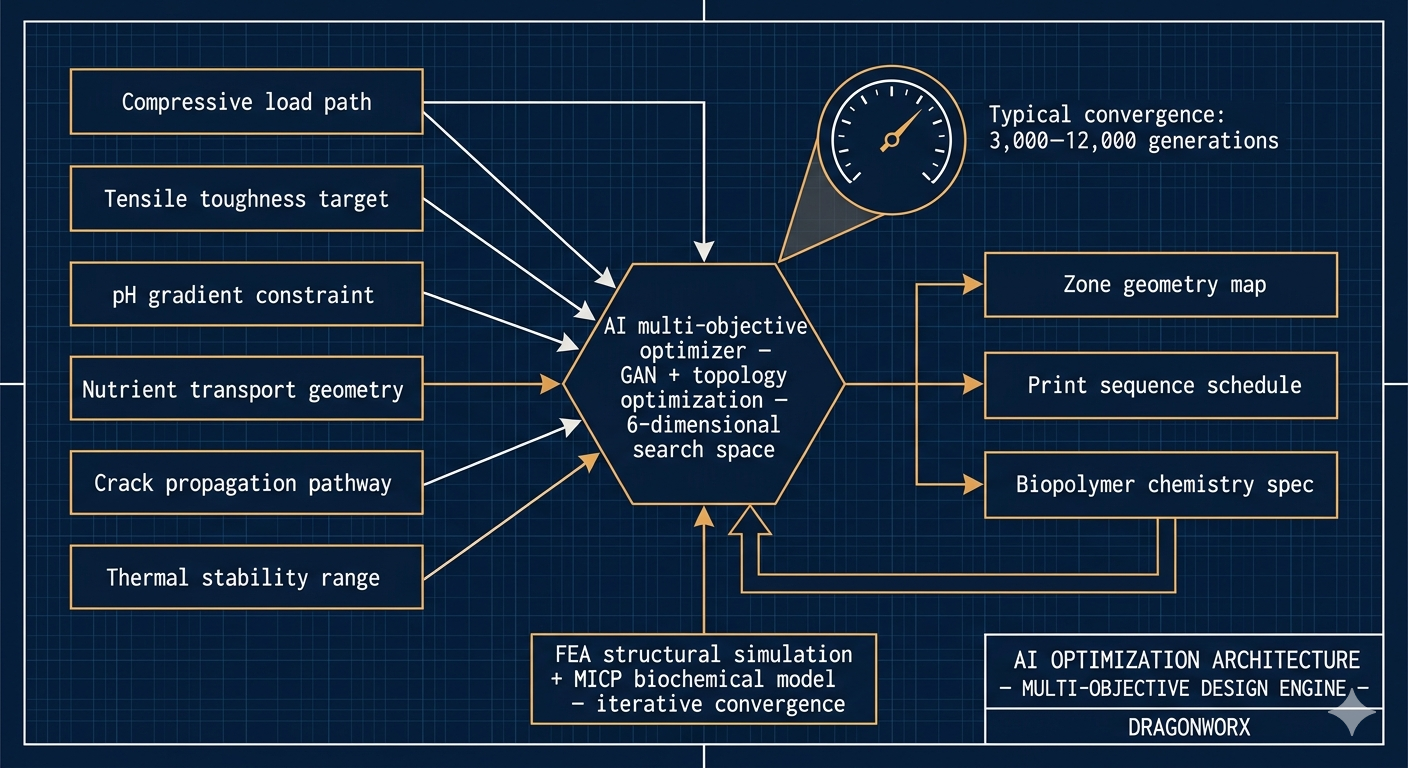 AI Optimization Architecture — Multi-Objective Design Engine